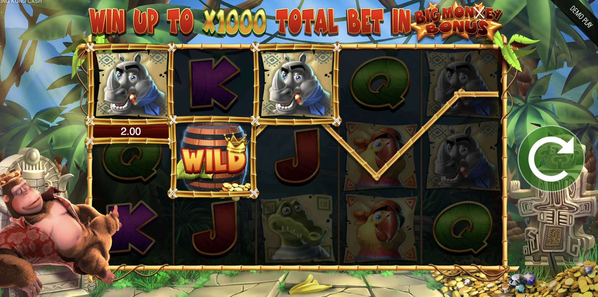 King Kong Cash - how to win