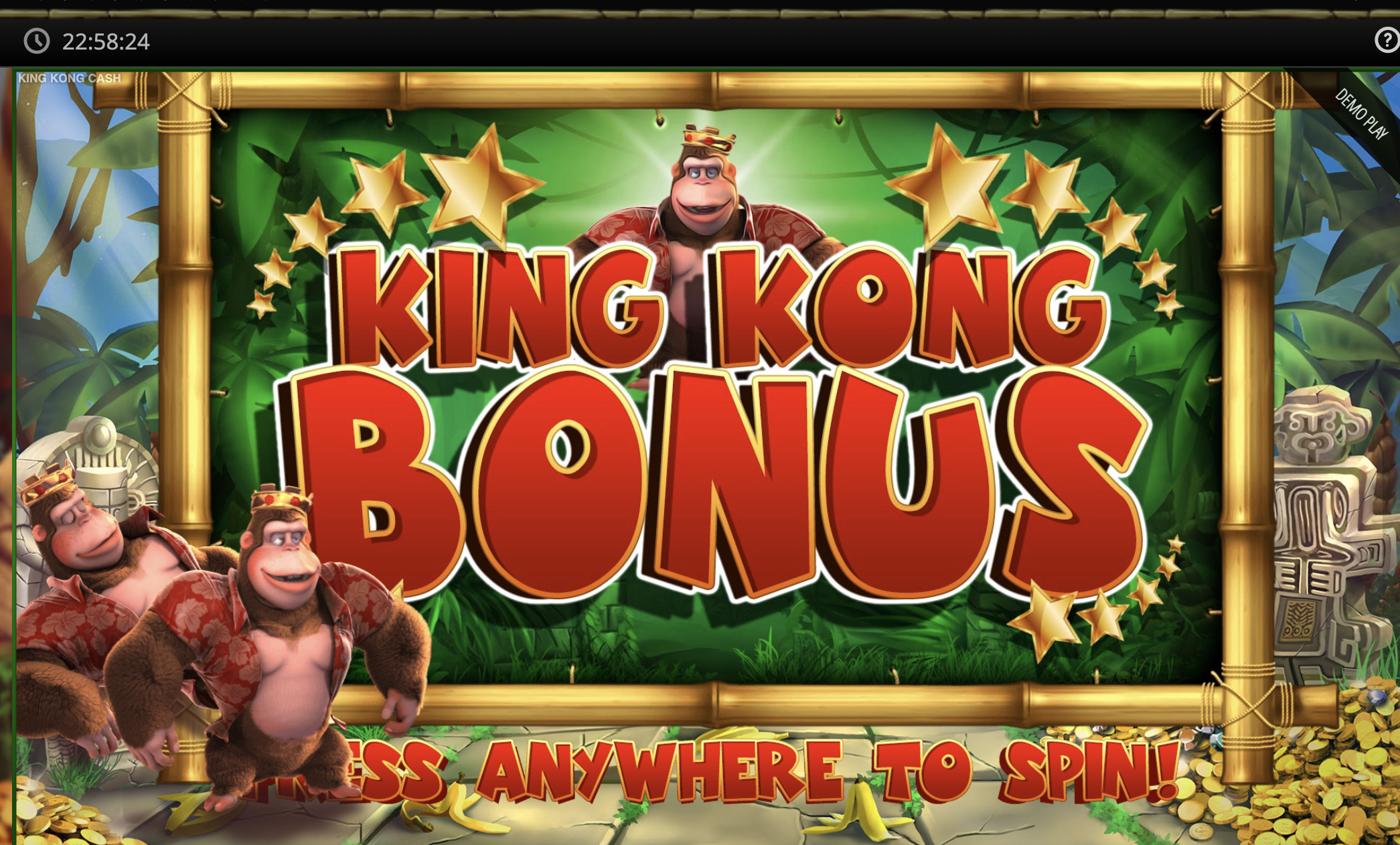 king kong cash bonus