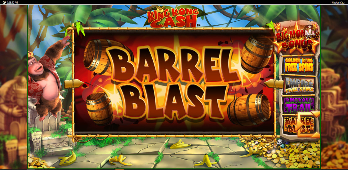 Barel Blast King Kong Cash Bonus
