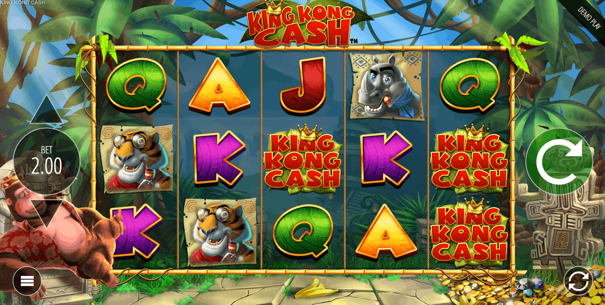 Demo Versino King Kong Cash Slot