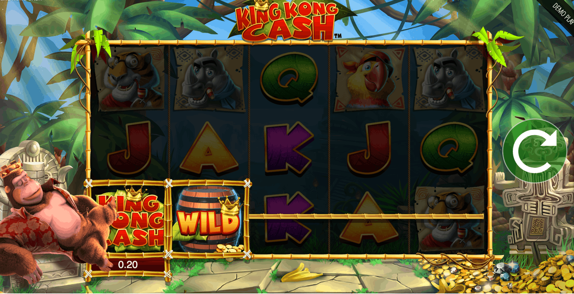 Demo versions of King Kong Cash