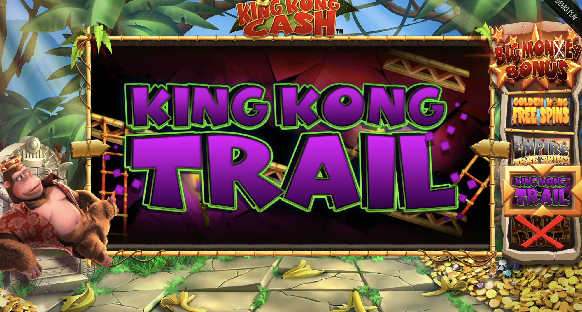 King Kong Cash Bonus Round