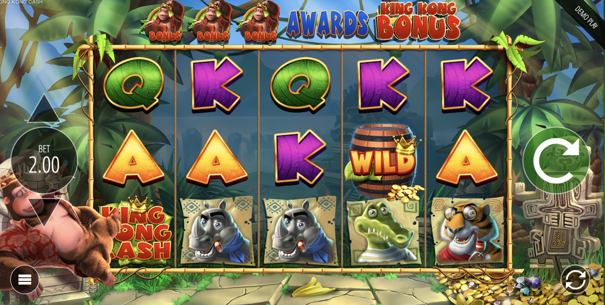 King Kong Cash Demo in Italia
