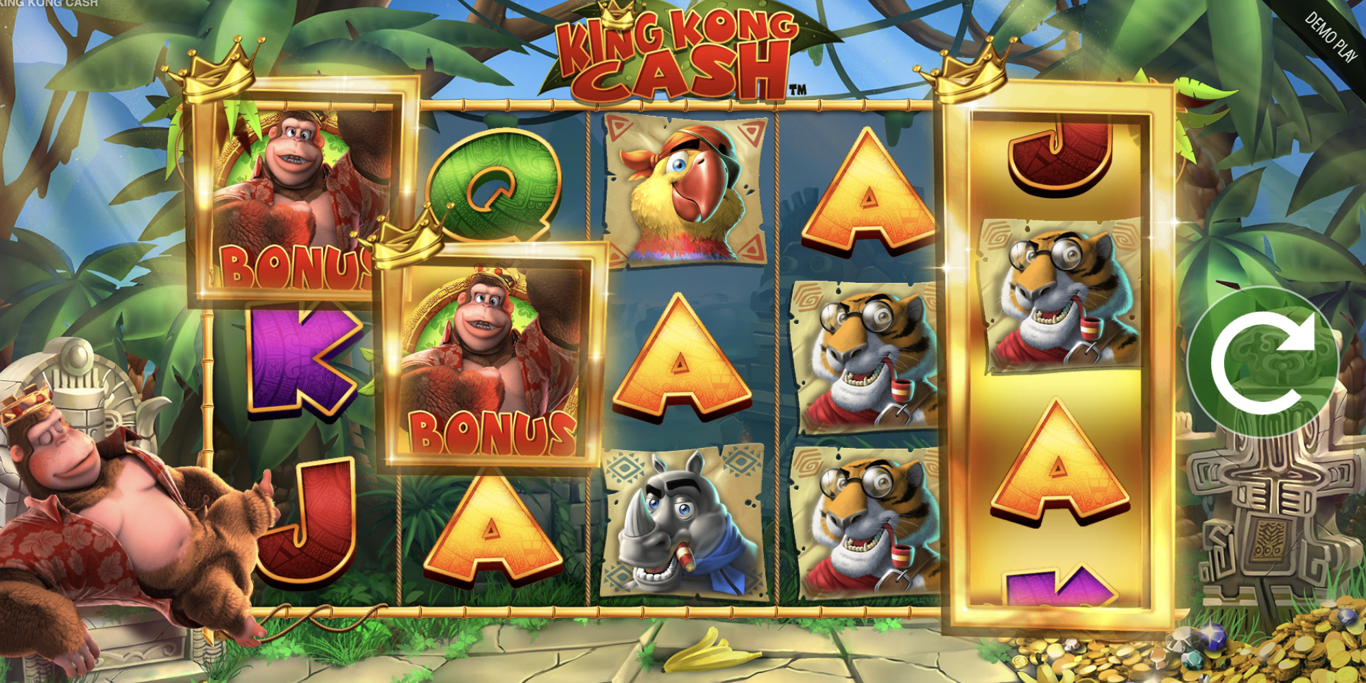 King Kong Cash Gameplay