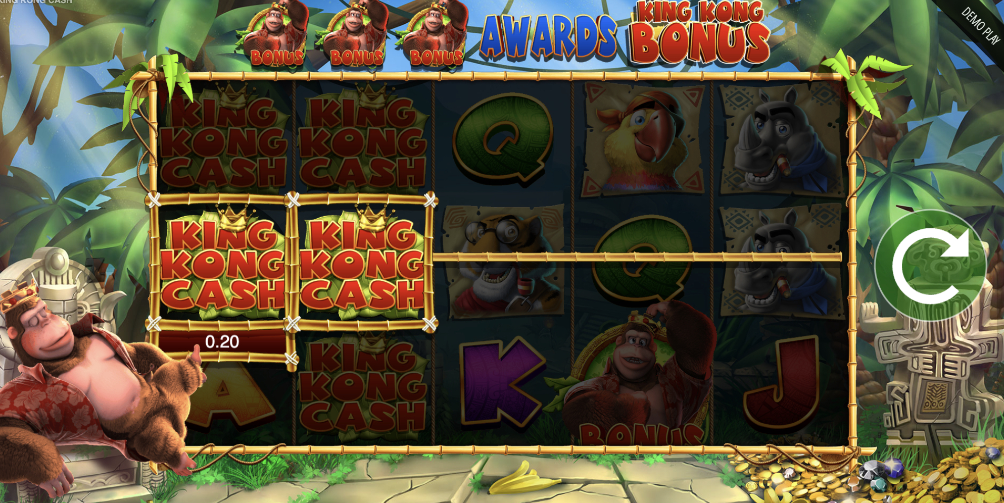Online slot King Kong Cash