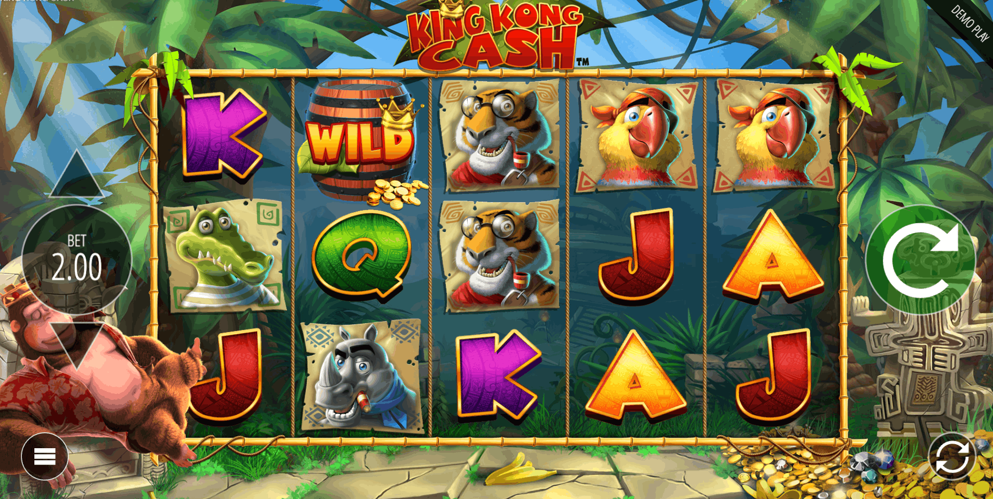 Como jogar King Kong Cash