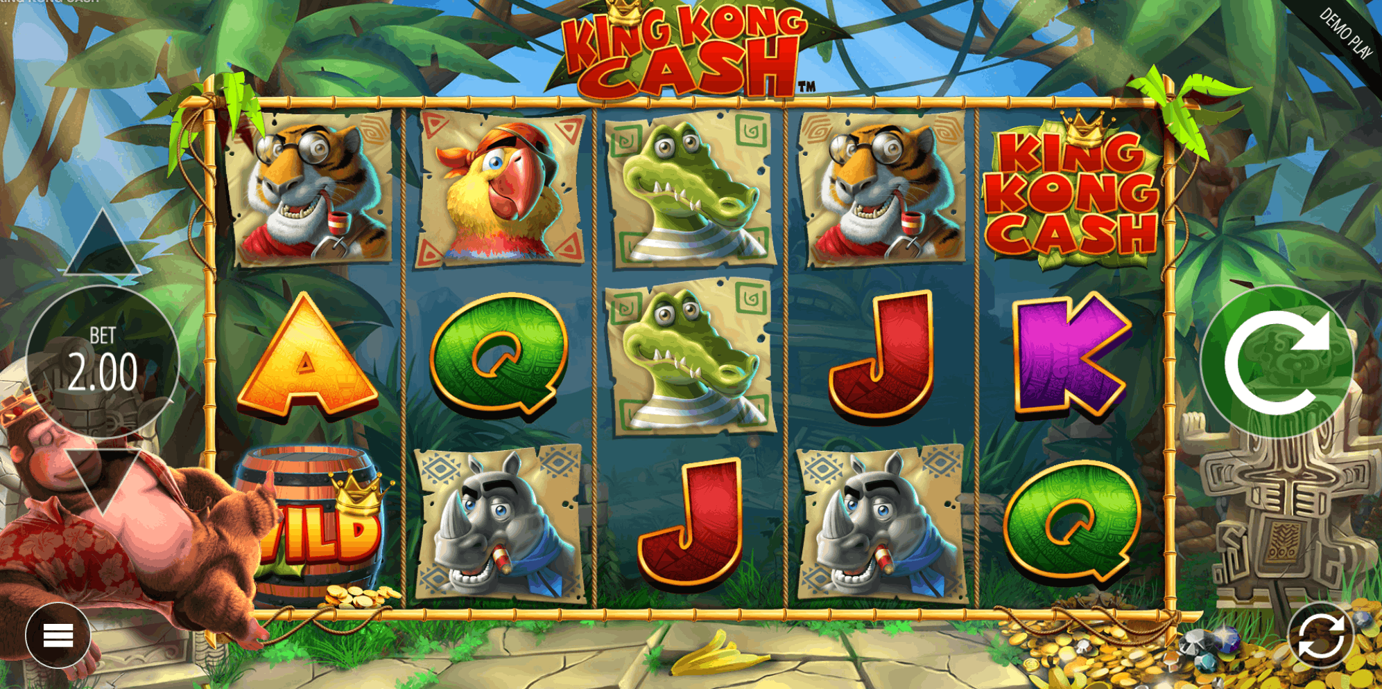 Como jogar King Kong Cash