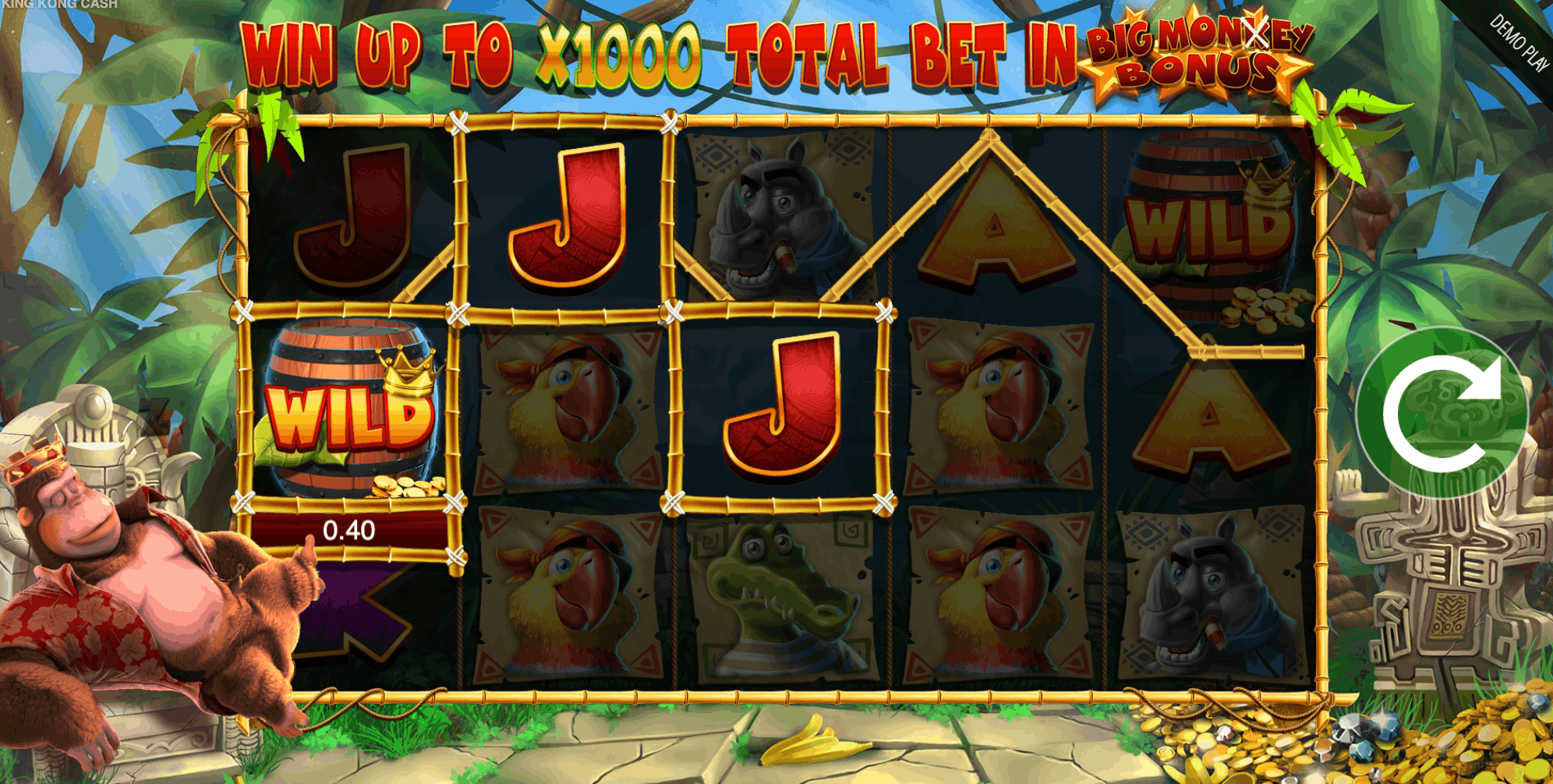 How to play King Kong cash in Germany