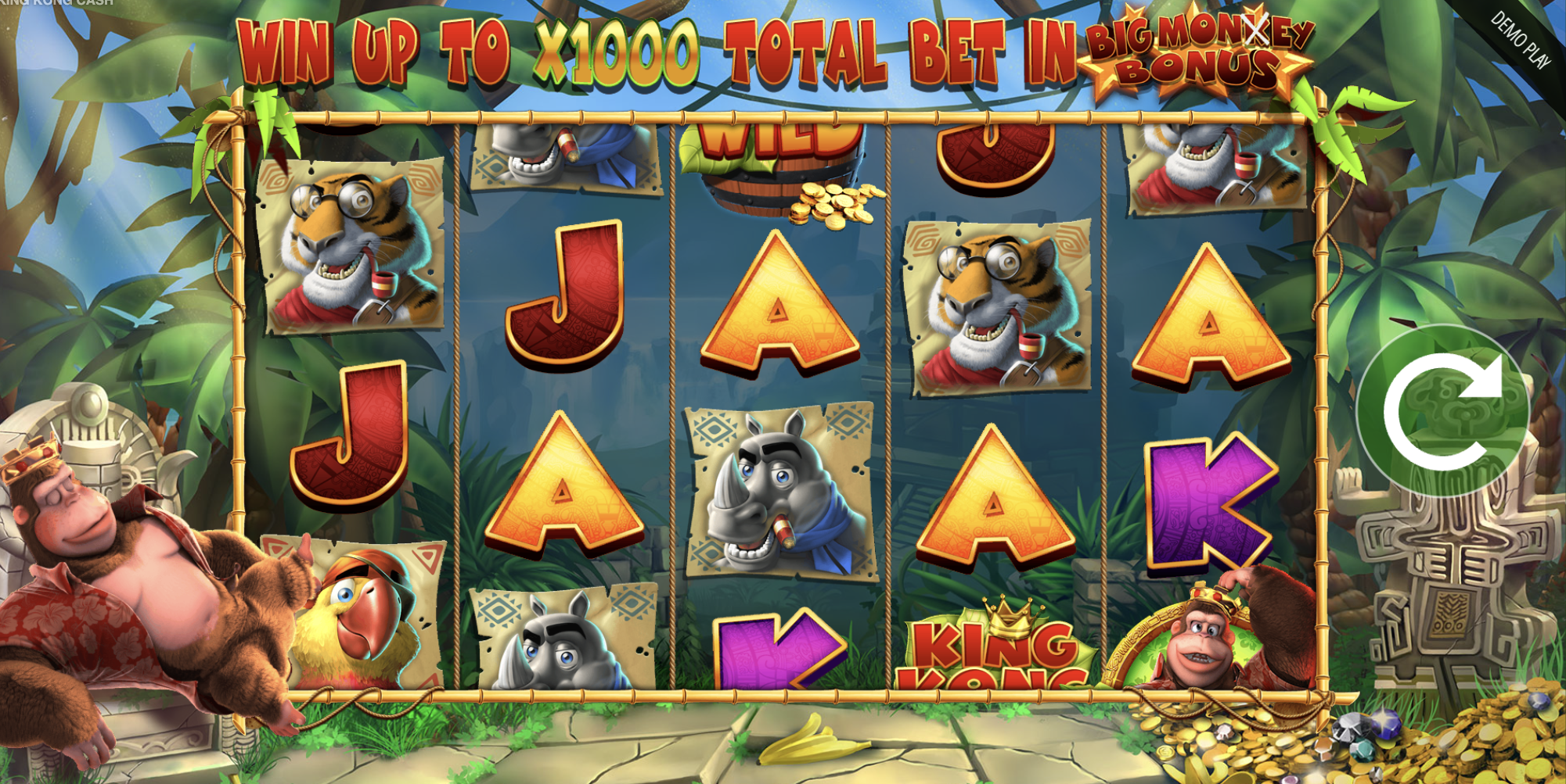So spielt man die King Kong Demo